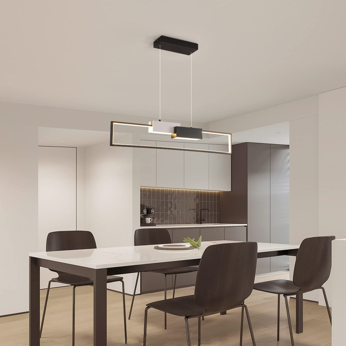 Garwarm Modern Dimmable LED Pendant Light with Remote – LEXENT