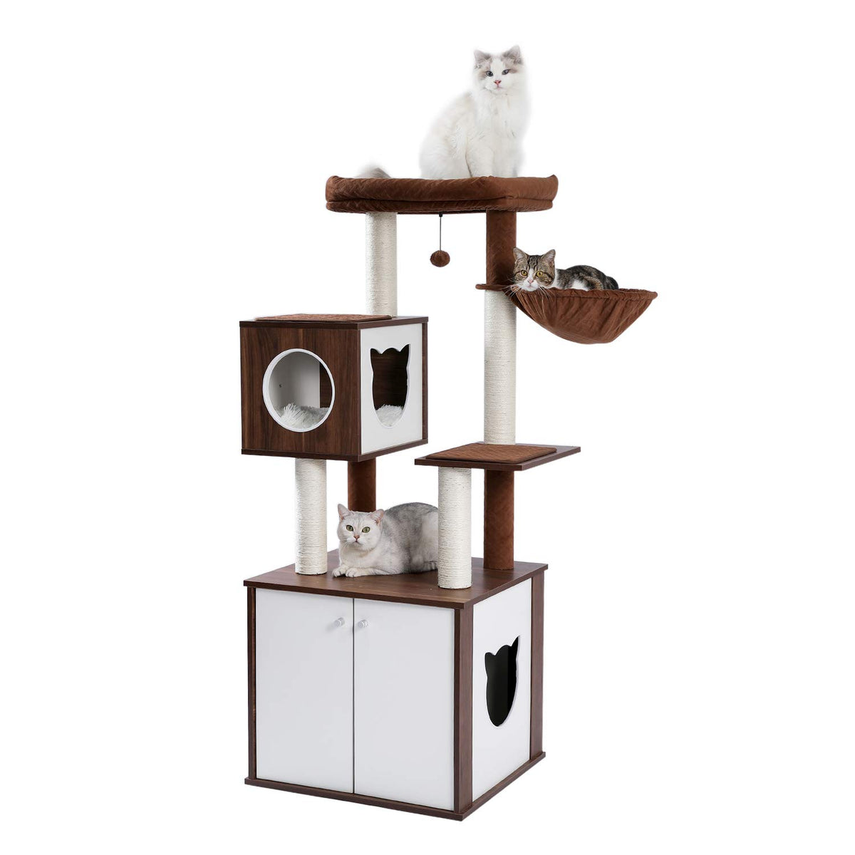 Hennessy 43 modular modern cat tree sales