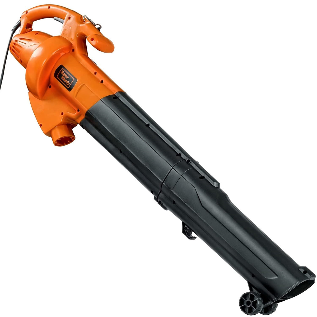 TOUGH MASTER Leaf Blower 3 In 1, 3000W Garden Vacuum & Mulcher With Large 45 Litres Collection Bag Wheels 10 Meters Cable Lightweight Design For Clear Gardens, Patios, Gutters, Driveways & More