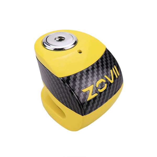 ZOVII Alloy Steel  Disc Lock with 120dB anti-theft alarm 6mm  locking pin (ZS6)
