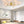 Garwarm Black and Gold Mid Century 10-Light Industrial Chandelier Light for Kitchen Living Room OY8080