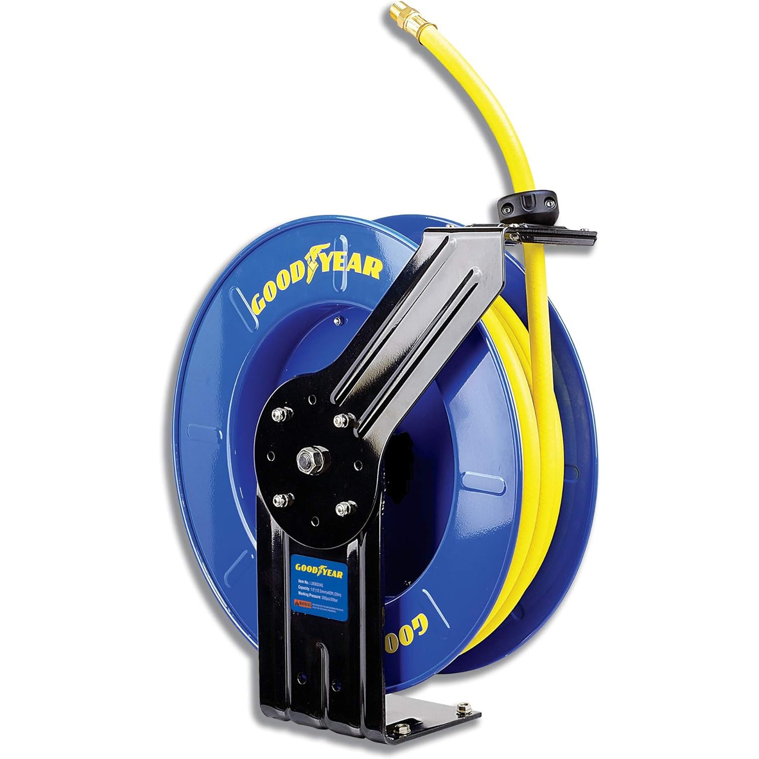 Goodyear Air Hose Reel Retractable 9.5mm x 20m 20BAR Max SBR Rubber Ho –  LEXENT