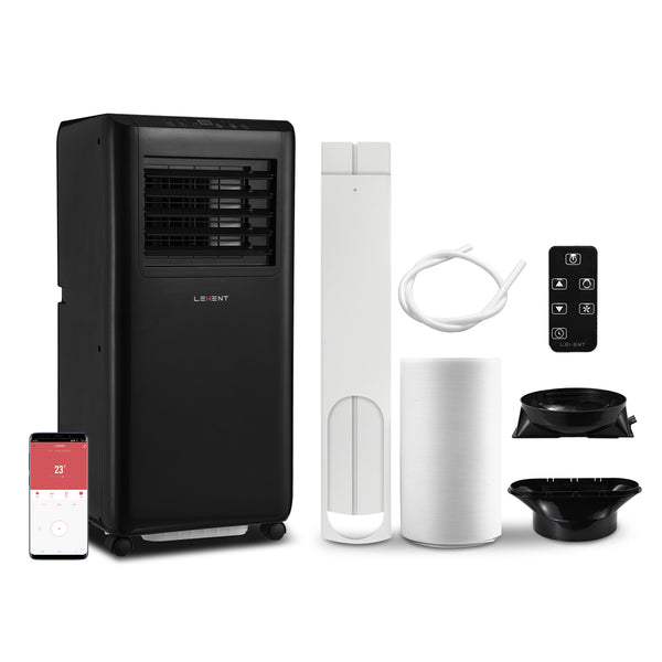 LEXENT AC3 Portable Air Conditioner 9000 BTU, Air Cooler, 25L Dehumidifier, Model: LC9BWF