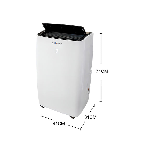 LEXENT AC6 Portable Air Conditioner / Heater 12000 BTU, 30L Dehumidifier, Model: LCH12WF