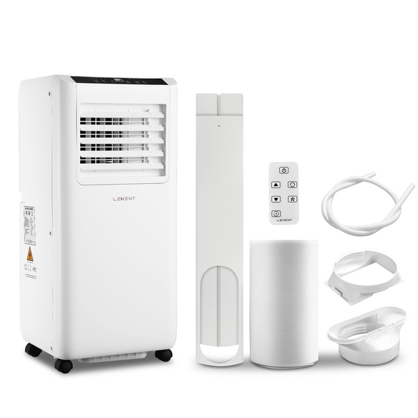 LEXENT AC5 Portable Air Conditioner 9000 BTU, 25L Dehumidifier, Model: LC9W
